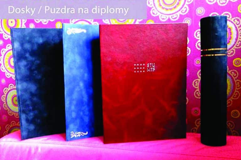 Výroba dosiek na diplomy s vlastným logom MTF