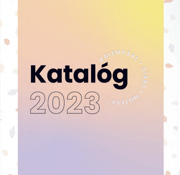 Katalóg kalendárov, diárov, notesov na rok 2023