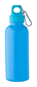 Farebná plastová fľaša s karabínkou
