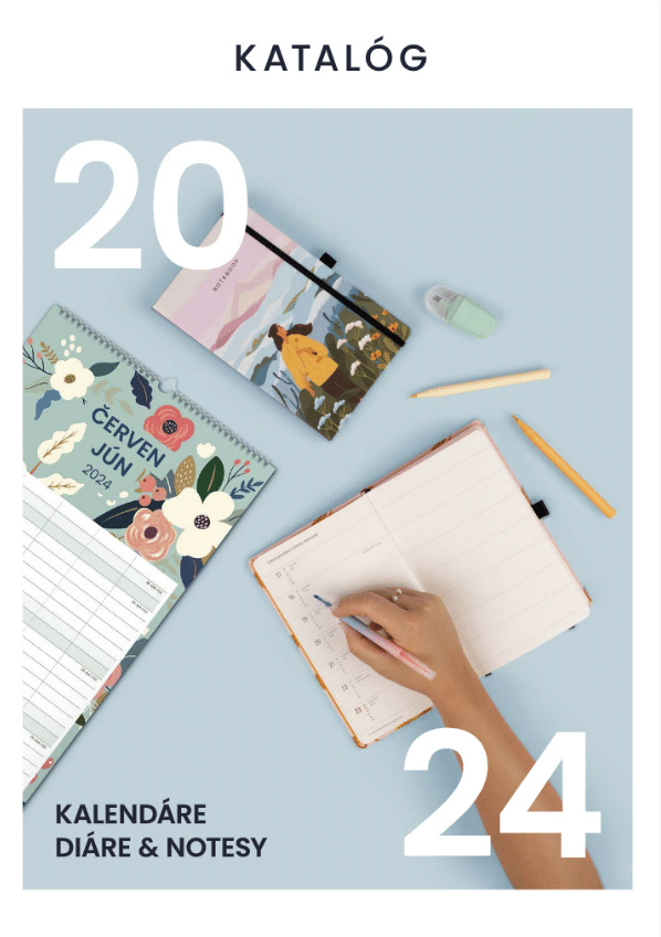Katalóg kalendáre, diáre, notesy 2024