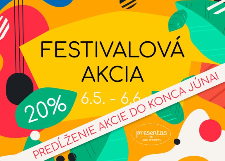 festivalové produkty, festivalový merch v presentas