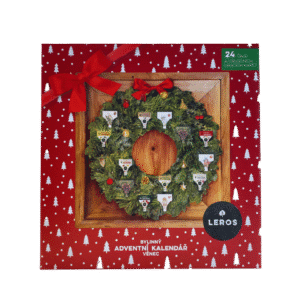 Čajový adventný kalendár Veniec
