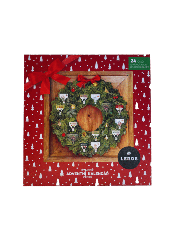 Čajový adventný kalendár Veniec