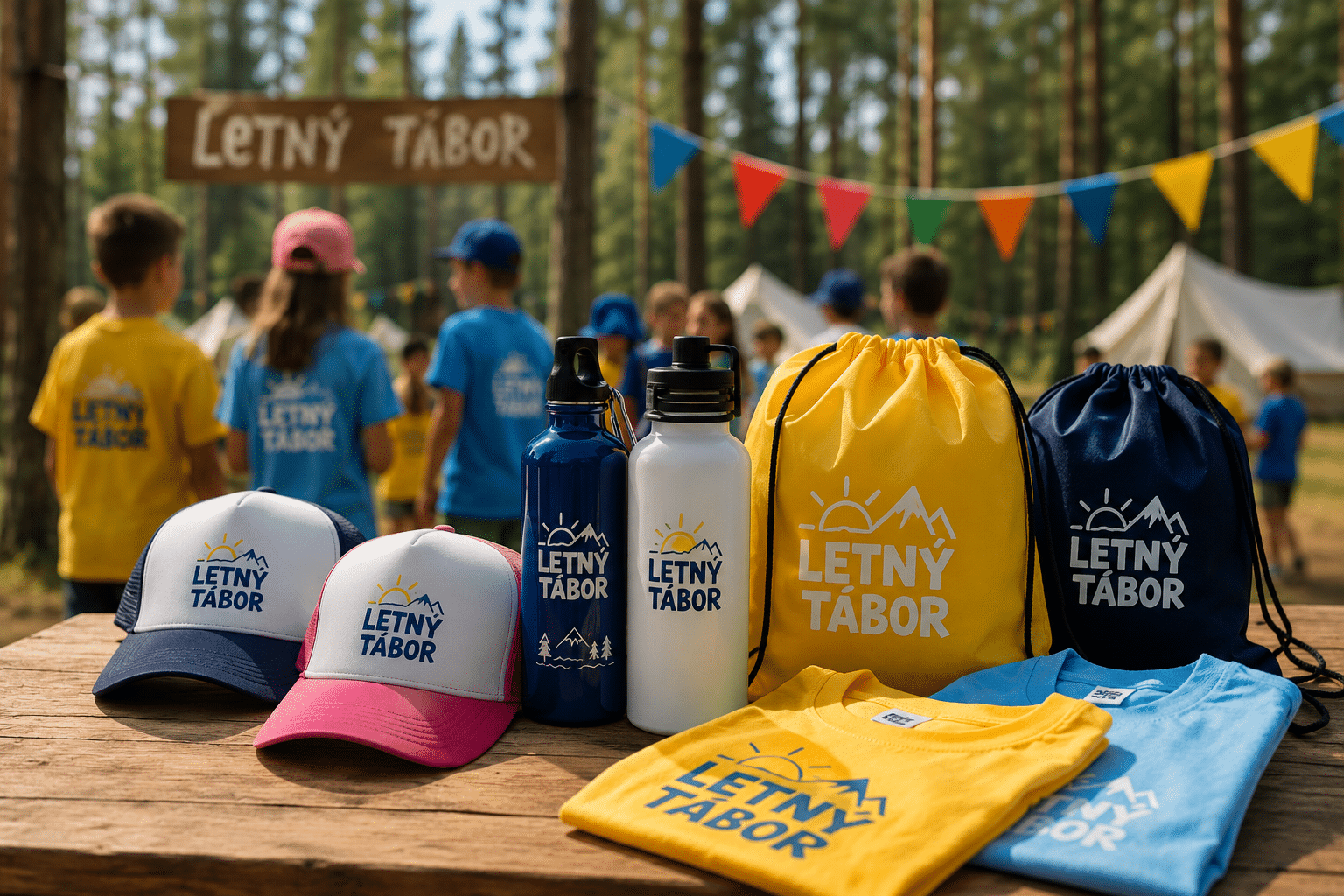 detské tábory merch