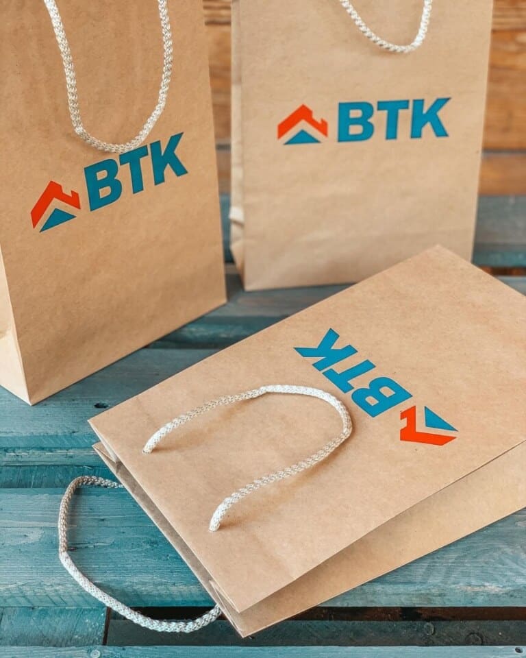 Papierová taška s logom