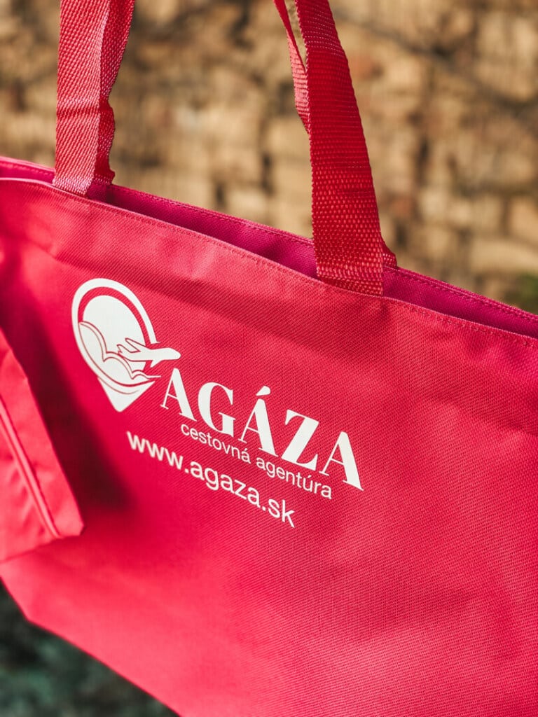 plážová taška s vlastnou potlačou