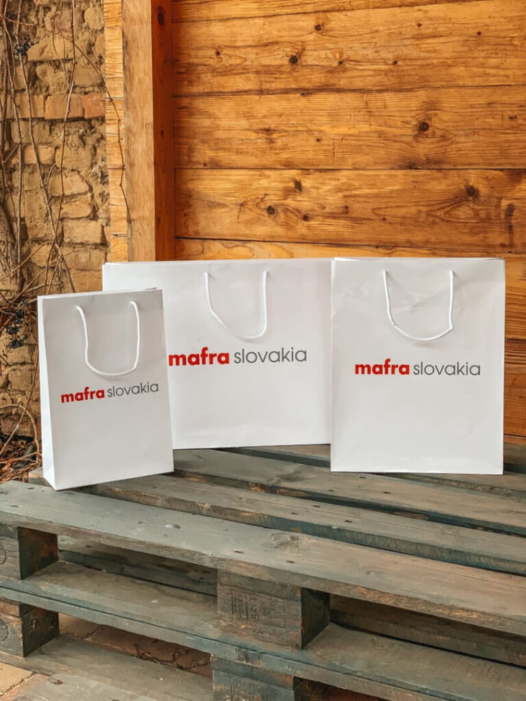 darčekové tašky s vlastnou potlačou