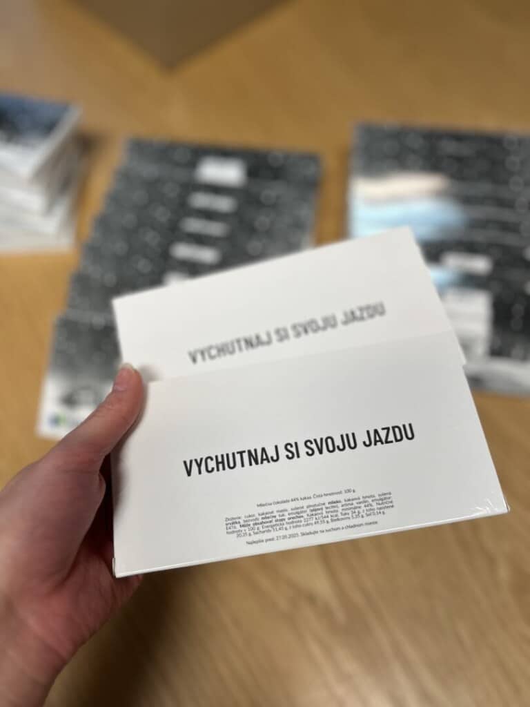 čokolády vo vlastnom dizajne