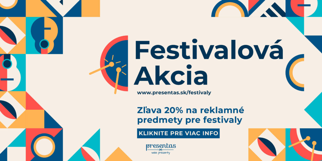 Akcia na reklamné predmety pre festivaly