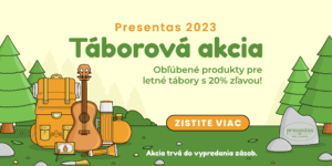 Letný tábor, tábor pre deti s originálnymi reklamnými predmetmi